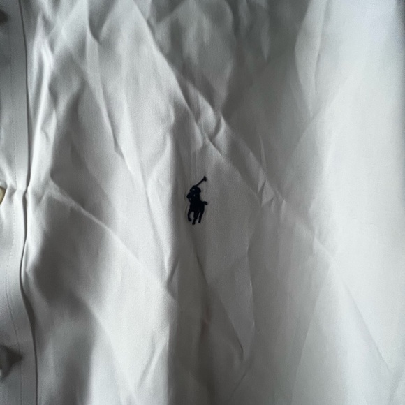 Ralph Lauren White Dress Shirt for Men neck Size 18 - Picture 2 of 5